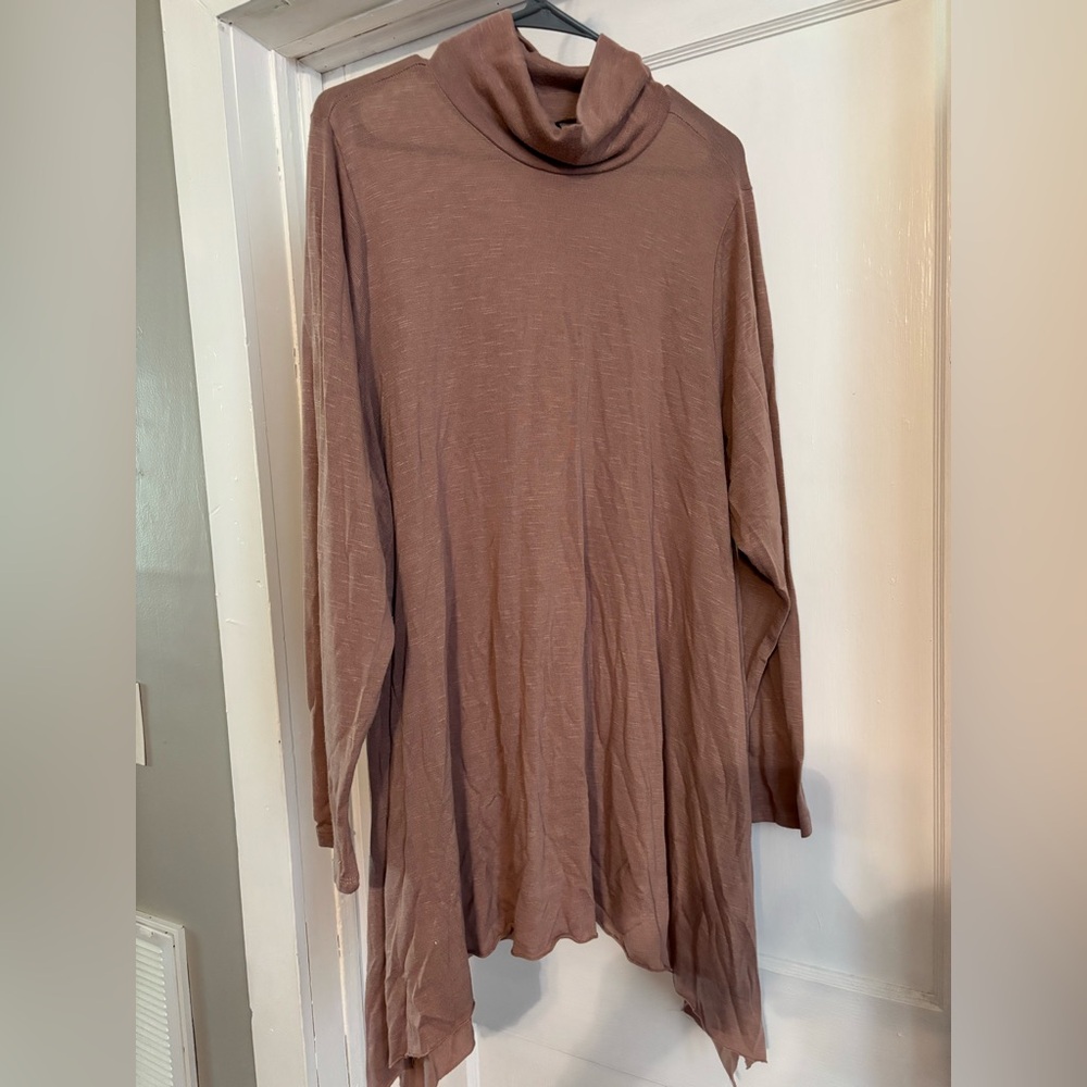 Torrid Taupe Long Sleeve Turtleneck